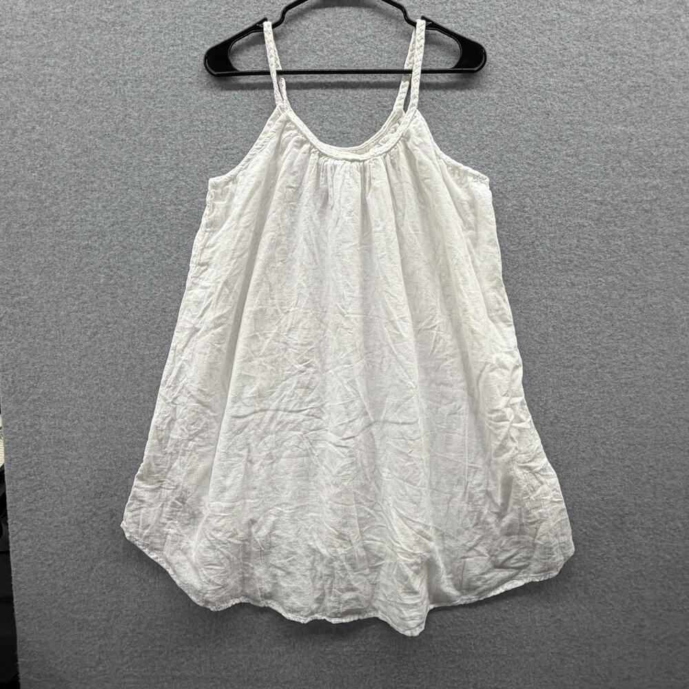 India Boutique White Embroidered Sun Dress Boho Coastal Cowgirl Vacation Resort